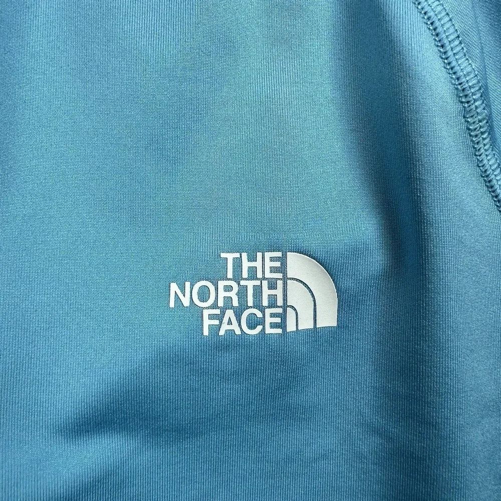 The North Face FlashDry‎ Breeze Long Sleeve Shirt Unisex L Blue Performance Logo